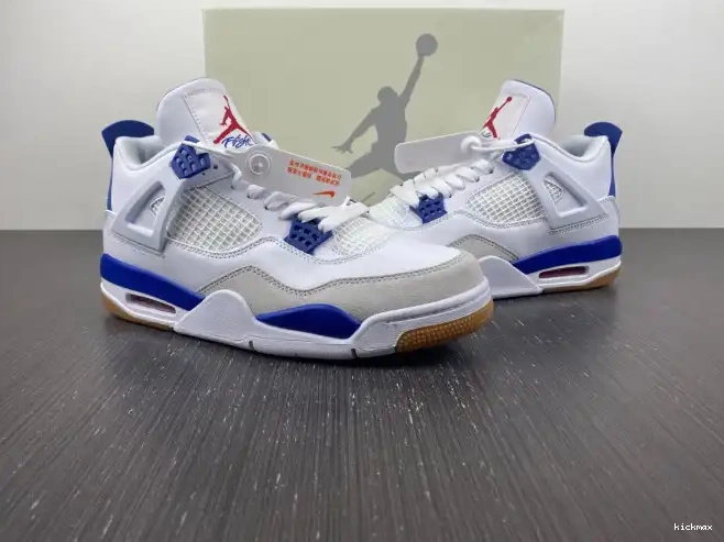 Rep MAX Blue Jordan 4 Pine SB Retro DR5415-140 0503